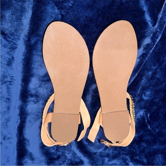 Steve Madden Sandals with Gold Accents - Picture 3 of 6